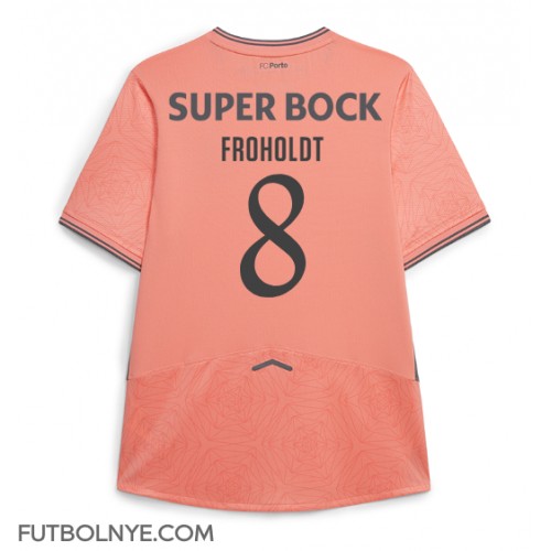 Camiseta Porto Victor Froholdt #8 Visitante Equipación 2025-26 manga corta